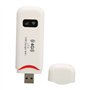 Routeur WiFi Portable, Adaptateur Réseau USB WiFi 4G LTE USB avec Emplacement pour Carte SIM, Cryptage WPA WPA2, Idéal pour Les 