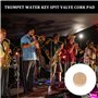 YCHUCH Tapis en liège pour trompette saxophone - Cornets d'eau - Pour réparation de pièces d'instruments en laiton