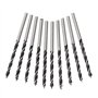 Lot de 10 forets à bois de 3 mm pour le travail du bois
