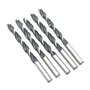 Lot de 10 forets à bois de 3 mm pour le travail du bois, en acier à haute teneur en carbone, foret hélicoïdal, outil à main