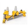 5pcs pointes charnière Bit de forage ennuyeux Ensemble for la menuiserie de trous de fenêtre en bois au toit de trous de bois de