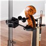 Ksikdeg Crochet de suspension pour violon pour microphone ou pupitre de partition Support sécurisé pour violon et alto dans les 