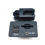 Ksikdeg Mise à niveau des interfaces sonores du véhicule avec lecteur de cartes adaptateur de port USB FL3T-14F014-AA Pièce de r