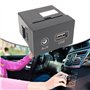 Ksikdeg Port USB pour voiture 96120D3500 96120-D3500, interface d'entrée de fréquence sonore multifonction facile