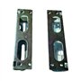 Ksikdeg Lot de 2 adaptateurs de support de montage en métal pour disques durs de 3,5" en disques durs de 5,25"