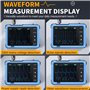 Ksikdeg Oscilloscope numérique portable DSO510 Générateur de signaux multifonction avec USB