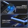 Ksikdeg Oscilloscope numérique portable DSO510 Générateur de signaux multifonction avec USB