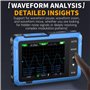 Ksikdeg Oscilloscope numérique portable DSO510 Générateur de signaux multifonction avec USB