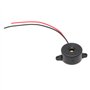 Ksikdeg Lot de 10 Buzzers électroniques SFM-20B DC3-24V Piézoélectriques 87dB avec câble pour circuit