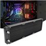 Ksikdeg Radiateur de refroidissement à eau 18 tuyaux en aluminium SRL360F10 pour PC CPU Ordinateur Eau Cool