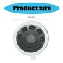 Ksikdeg Petit haut-parleur étanche 20 mm, 8 Ohm 0,5 W, boîtier en ABS pour verrouillage d'empreintes digitales