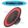 Ksikdeg Haut-parleurs professionnels de 20,3 cm 4 Ohm caisson de basses basse fréquence pour système de son Home Cinéma