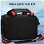 Ksikdeg FTTH Sac à outils en fibre optique noir pour compteur de puissance optique, réseaux de stockage d'outils, Couleur 1, 25.