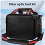 Ksikdeg FTTH Sac à outils en fibre optique noir pour compteur de puissance optique, réseaux de stockage d'outils, Couleur 1, 25.