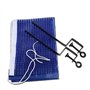 Ksikdeg Filet de ping-pong de rechange simple avec support en métal