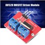 5Pcs Module de Conducteur de Moteur à Courant continu Module de Pilote de MOSFET PWM 3 3V/5V Module de commutateur de Commande d