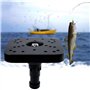 Ksikdeg Support de détecteur de poissons - Rotation à 360 degrés - Support de base pour détecteur de poissons - Base de montage 