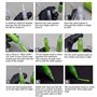 Ksikdeg Lot de 2 marqueurs vides à pointe plate de 8 mm pour peinture acrylique - Marqueur vide rechargeable pour l'école
