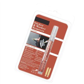 Ksikdeg Stylo dissolvant d'adhésif pour enlever les étiquettes adhésives