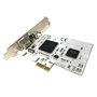 Ksikdeg Carte d'extension PCIE haute transparence 640 x 480 PCIE pour la capture vidéo de surveillance et d'imagerie