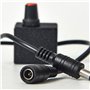 Ksikdeg Régulateur de vitesse PWM 5 V 24 V 3 A avec connecteurs de 5,5 x 2,1 mm réglable pour ventilateurs, souffleurs, LED