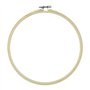 SLDHFE Lot de 6 cercles à broder en bambou - 3 tailles - 30 cm, 25 cm, 36 cm