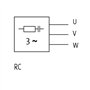 KOSBO 23050 Suppresseur de Moteur RC, 3x400...575VAC/4kW