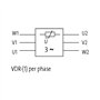 KOSBO 23147 Varistance de Suppression de Moteur, 3x575VAC/20kW
