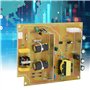 Annadue Carte d'alimentation pour PS2, Carte de Console d'alimentation Intégrée Précise, Carte de Console de Remplacement Profes