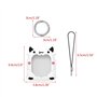 LEIDJGUN Coque de protection en silicone compatible avec les machines virtuelles pour animaux domestiques