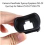 Limtula Viseur d'appareil photo Loupe oculaire en silicone pour Z5 Z6 Z7 Z6II Z7II Z7II Remplacement oculaire DK-29