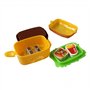 Lpitoy Taille-Crayons manuels, Taille-Crayons Mignons en Forme, avec 2 gommes pour Enfants, Fournitures Scolaires et de Bureau
