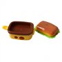 Lpitoy Taille-Crayons manuels, Taille-Crayons Mignons en Forme, avec 2 gommes pour Enfants, Fournitures Scolaires et de Bureau