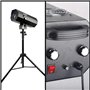 ZYLDDS Projecteur De Suivi De Scène, Faisceau Lumineux De Scène LED 200 W, Projecteur De Contrôle Manuel à Ouverture Réglable po