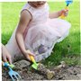 ensemble 9pcs / ensemble d'ensemble d'outils de jardinage pour enfants
