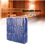 10 Pièces Desechables Hombre,sous-vêtements Absorbants Jetables Incontinence Homme, Jetables pour Hommes Noirs sous-Vêtements Je