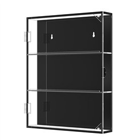 Duyeuau Présentoir mural pour cartes de sport en acrylique portable