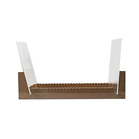 Duyeuau Élégant support de disque en acrylique et bois