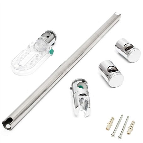 Duyeuau Support de pommeau de douche carré en ABS pour robinets de salle de bain