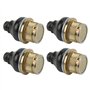 Artic Cat 0405-483 Lot de 4 joints à rotule de rechange flexibles pour VTT Arctic Cat 250 300 350 375 400 pour réparation