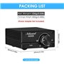 Nobsound 100W Subwoofer Amplificateur de puissance mono Amplificateur de puissance numérique Mini Audio Amp (Sans alimentation)