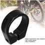 Lot de 2 colliers de serrage pour tige de selle de vélo - 35 mm - Installation facile - Fixation ferme pour VTT - Noir