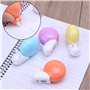 YUGSHNKFC Lovely escargot Correction Tape Gomme Blanc Correction Tape Fast School Stationery for Boys Girls Couleur aléatoire