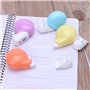 YUGSHNKFC Lovely escargot Correction Tape Gomme Blanc Correction Tape Fast School Stationery for Boys Girls Couleur aléatoire