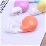 YUGSHNKFC Lovely escargot Correction Tape Gomme Blanc Correction Tape Fast School Stationery for Boys Girls Couleur aléatoire