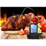 Thermomètre de viande de cuisson numérique à distance sans fil for barbecue fumeur, gril, four, thermomètre alimentaire, rétro-é