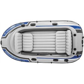 ININOSNP Bateau Gonflable de Bateau d'assaut de Kayak épaissir 4 Personnes Bateau Gonflable de Rafting Bateau en Caoutchouc