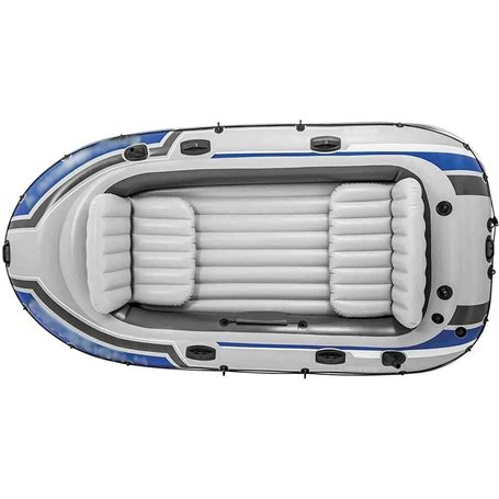 ININOSNP Bateau Gonflable de Bateau d'assaut de Kayak épaissir 4 Personnes Bateau Gonflable de Rafting Bateau en Caoutchouc