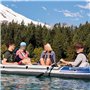 ININOSNP Bateau Gonflable de Bateau d'assaut de Kayak épaissir 4 Personnes Bateau Gonflable de Rafting Bateau en Caoutchouc