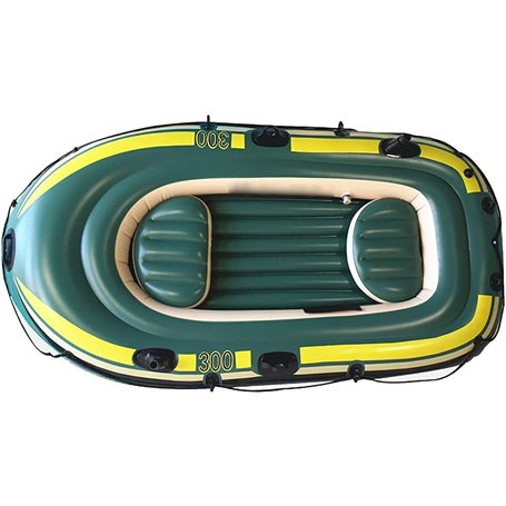 ININOSNP Bateau de pêche Bateau Gonflable Kayak en PVC Conception épaissie Bateau Gonflable multijoueur Bateau en Caoutchouc